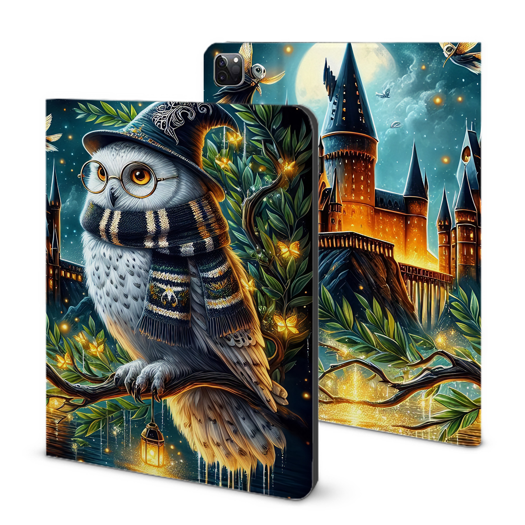 （画像用） Harry Potter ハリー・ポッターシリーズ IPad ケース ブック型 PUレザー TPU 耐衝撃 軽量 薄型 ペン収納なし 全面保護 IPad 各モデル対応